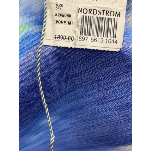 Lela Rose $1890 Julia Floral Sleeveless Maxi Dress NWT Size XL 14 - Picture 8 of 11